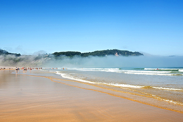 Rodiles beach is 35 mins from the cottage